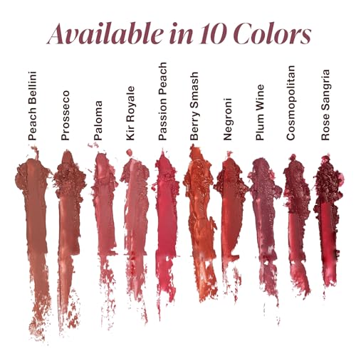 MINERAL FUSION LIPSTICK, VIVID & SMUDGE-FREE LIP COLOR WITH AVOCADO OIL, COCOA SEED BUTTER & MORE, LONG-LASTING VEGAN LIPSTICK, FD&C DYE-FREE, CRUELTY-FREE, PARABEN-FREE, GLUTEN FREE, PASSION PUNCH