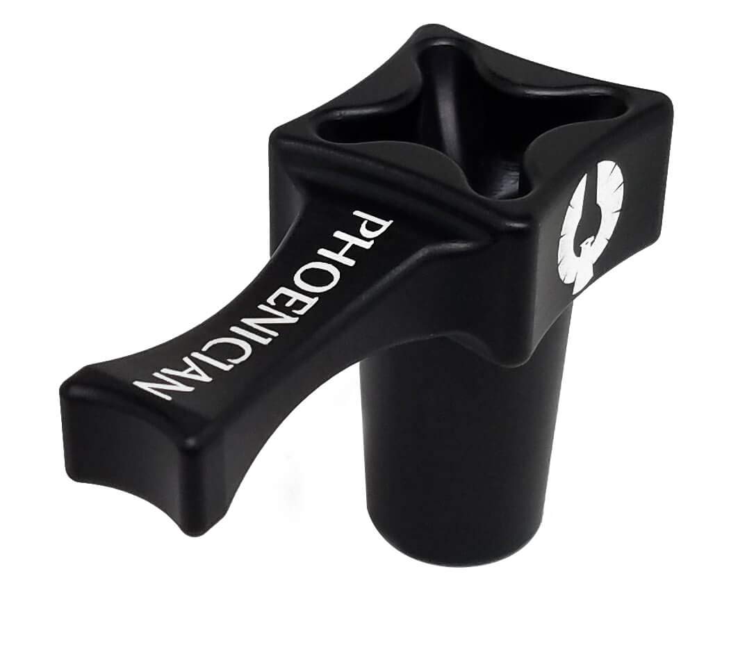 Phoenician X Bowl - Anodized Aluminum Pipe for Smoking Tobacco (18 mm)