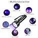 YOUTHINK Black Light, 51 LED Flashlights for Home &Hotel Inspection, Portable Black Light for Pet Urine Detection,Dry ,Bed Bug, Matching with Pet Odor Eliminator
