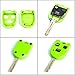 STAUBER Best Lexus Key Shell Replacement - HYQ1512V, HYQ12BBT - NO LOCKSMITH REQUIRED! Save money using your old key and chip! - Green