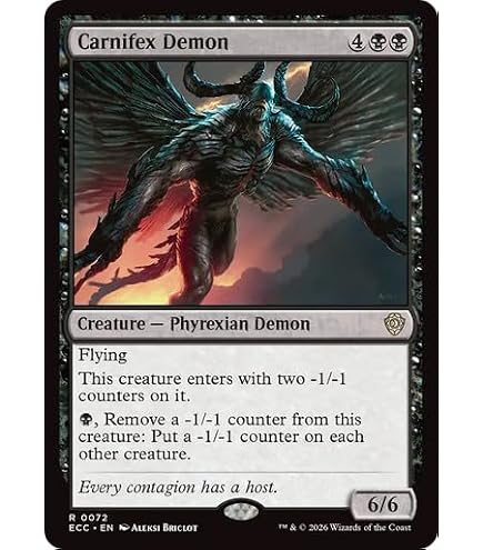 Amazon.com: Magic The Gathering - Yawgmoth Demon - Ninth Edition