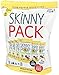 SkinnyPop White Cheddar Popcorn, 0.65oz Individual Sized Bags, (Pack of 6), Skinny Pack, Healthy Snacks, Gluten Free