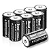 BONAI 8 Pack 10,000mAh D Rechargeable Batteries 1.2V Ni-MH High Capacity High Rate D Size Battery