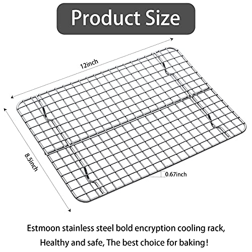 Cooling Racks for Baking,Baking Rack,Estmoon 12 Inch Stainless Steel