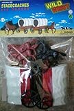 Wild West Stagecoaches (2) w/4 Horses Playset (Bagged) 1/32 Playsets