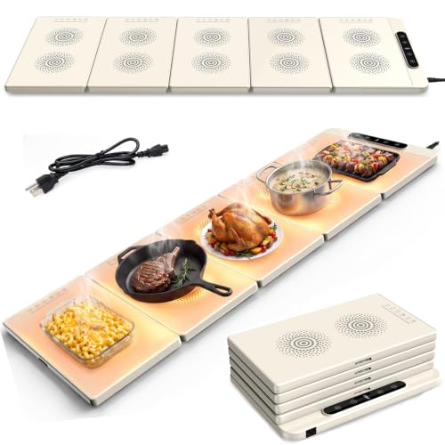 Electric Warming Tray 43 7 x15 5 in1 Food Warming
