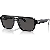 Ray-Ban Corrigan RB4397 Square Sunglasses for Men for Women +BUNDLE with ACCESSORY EYEWEAR KIT