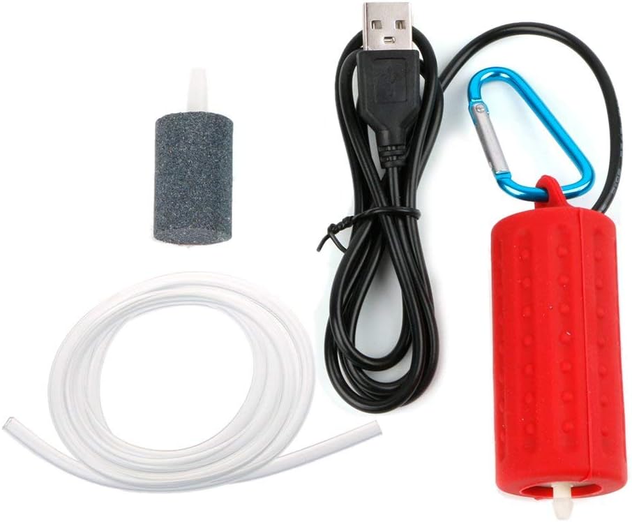 Tandou Portable Mini USB Aquarium Fish Tank Oxygen Air Pump Mute Energy Save Compressor