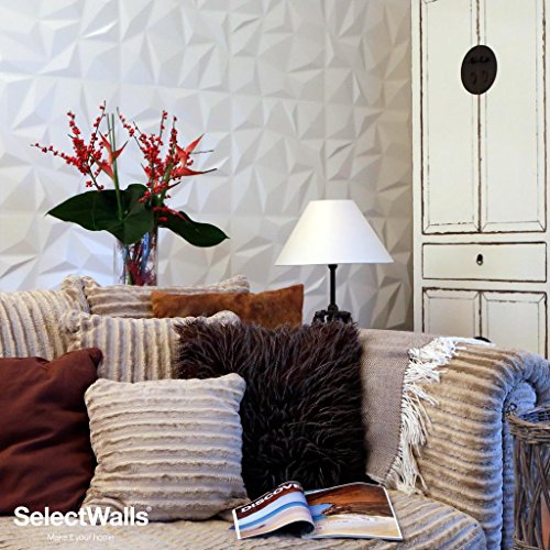 3D Wall Wood Panels from MDF Wood (10/Box) 27 sqft GIGI Wall Paneling