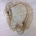 KKTech Pack of 15pcs Hair Nets Invisible Elastic Edge Mesh 20 inches(50cm) (Light Coffee)