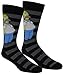 The Simpsons Homer Simpson Casual Crew Socks 2 Pair Pack Grey Heather