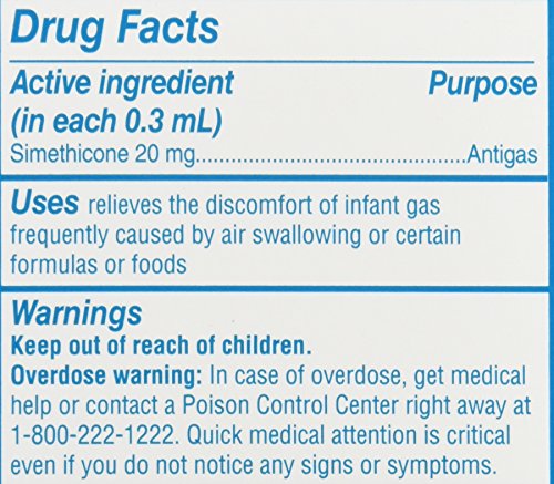 Mylicon Dye-Free Infant Gas Relief Drops, 1 oz - Image 2