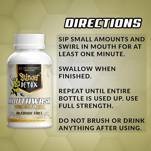STINGER DETOX MOUTHWASH 2 FLUID OUNCE