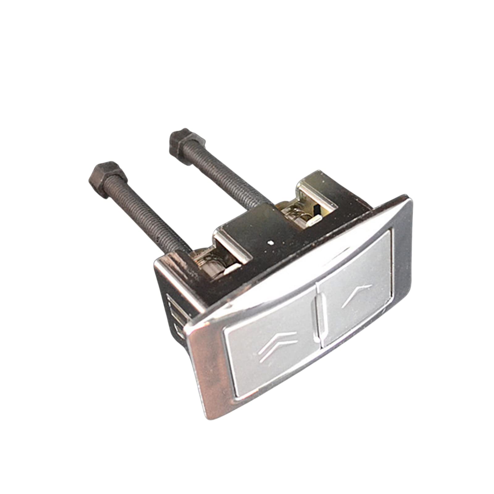 LICHIFIT Rectangle Dual Flush Toilet Water Tank Button Replacement Toilet Tank Switch Control Button Repair Accessories