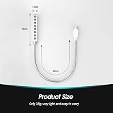 Daffodil USB Keyboard Light ULT05S - Flexible Gooseneck LED Lamp Silver view 6