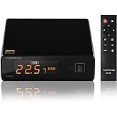 Topping E30 II DAC Preamp Audio Decoder- 2xAK4493S Hi-Res XMOS XU208 DAC 32Bit/768kHz DSD512 DSD Direct Mode for USB/Coax/Opt Inputs RCA HiFi Stereo Digital Audio Decoder(Black)