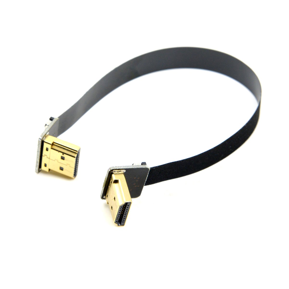 JSER HDMI Type A Male to Male HDTV FPC Flat Cable 50cm for FPV HDTV