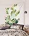 Cactus Watercolor Wall Tapestry Fabric Wallpaper Home Decor,60