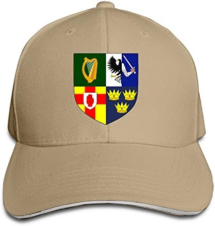Provincial Arms Of Ireland Cotton Adult Sandwich Peaked Cap Trucker Hat Gift