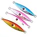 Aorace 4pcs/lot 40g Metal Jig Jigging Lure Lead Jig Lead Fish Sea Fishing Lure Crankbaits Mixed Colors