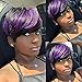 BeiSD & Beauty.Wig Short Pixie Cut Hair Wig Synthetic Short Wigs for Black Women 10 Styles Available (BeiSDWig-915)