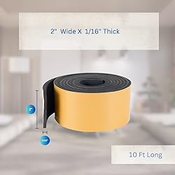 High Density Foam Weather Stripping Door Seal Strip