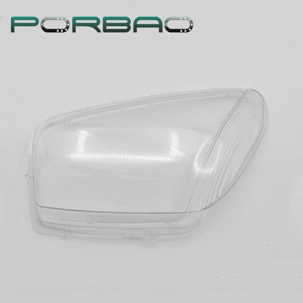 PORBAO Left&Right Headlight Lens Cover For Toyota RAV4 2001