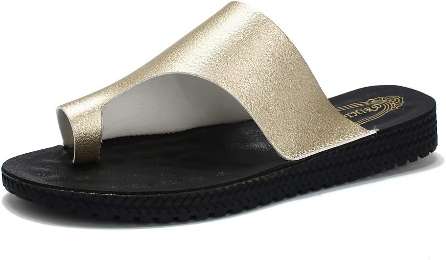 ZONETHIRD Bunion Sandals for Women Comfy - Bunion Corrector Platform Shoes Women Flip-Flop Light Weight Ladys Shoes Size 5-11 Four Color Available
