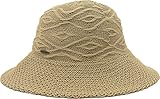 Coolibar UPF 50+ Women's Packable Bucket Hat - Sun Protective (One Size - Tan)