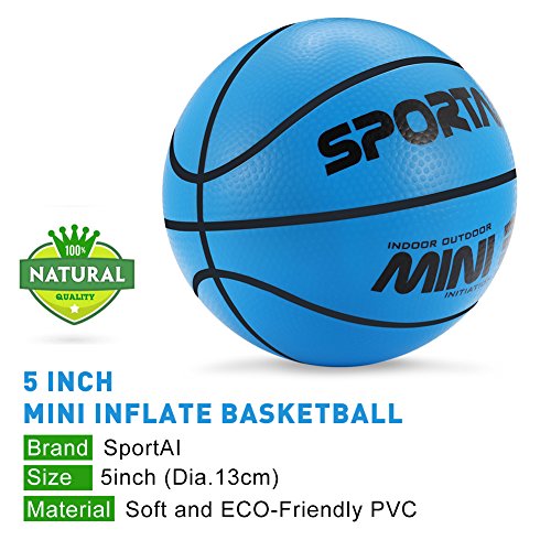 Small Basketball Toy Mini Cute Bouncy Ball for Kids, Safe and Soft to