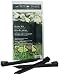 Master Mark Plastics 99410 Terrace Board 10 Inch 10 Pack, Black Stakes, primary