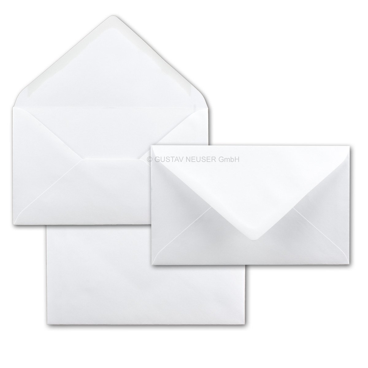 Briefumschläge A7 (13x18 Cm) Selbstklebend, 120 G/m², Schwarz - 150 Stück Für Einladungen & Karten