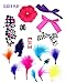 Click N' Play DIY Headband Kit, Hair Fashion DIY Arts & Crafts Kits for Girls, 10 Colorful Headband + Stylish Accessories, Girl Birthday Party, Ages 5+ (Packaging May Vary), Small