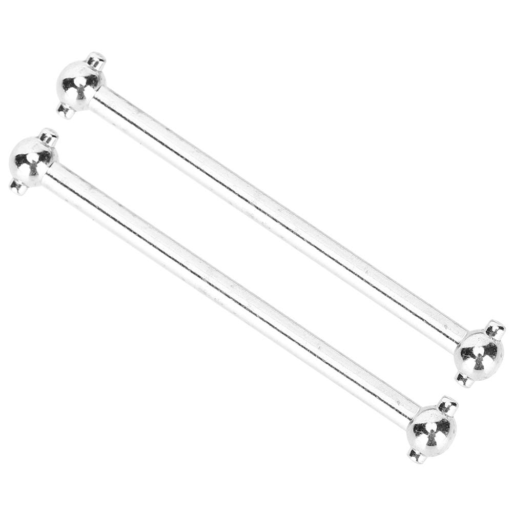 Tbest RC Car Driving Shaft, 2Pcs Metal Driving Shaft Replacement Accessory for HS 18301 18302 18311 18312 1/18 RC Car Model Toy