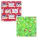 Hallmark Holiday Wrapping Paper Bundle with Cut Lines on Reverse, Peanuts (Pack of 4, 110 sq. ft. ttl.) (5JXW1621)