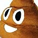 PrimeCuts Premium Quality 35cm BIG Smiling Poop Emoji Pillow - Soft Smiley Emoticon Stuffed Plush Toy - Poop Face