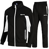 TBMPOY Men's Tracksuits Sweatsuits for Men Sweat Track Suits 2 Piece Casual Athletic Jogging Warm Up Full Zip Sets