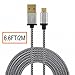 Hi-mobiler 6.6ft High Speed Tangle-Free Nylon Braided USB2.0 A