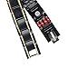 Hottime 109 PCS Bio Elements Energy Stone 316L Stainless Steel Magnetic Therapy Bracelet Pain Relief for Arthritis and Carpal Tunnel (Gold & Black)