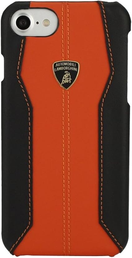 Amazon Co Jp エアージェイ ランボルギーニ 公式ライセンス品 Iphone Se 第2世代 Iphone7 Iphone8 用 本革 背面ケース バックカバー Lamborghini エンブレム 4 7インチ アイフォン 第2世代 アイフォン7 アイフォン8 オレンジ Lb Hcip7 Hu D1 Oe 家電