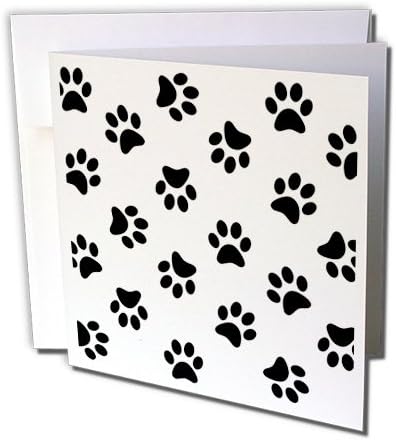 3drose Patron De Huellas De Huellas Lindo Dibujos Animados De