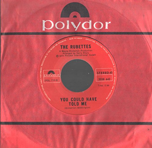 The Rubettes - The Rubettes Sugar Baby Love / You Could Have Told Me 7