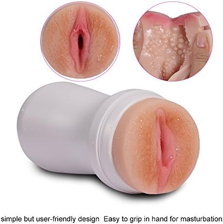Male Cup Stroker for Men Anosmsh Personal Cup Toys with Ultra-Soft Pussy Sleeve, Portable &amp; Waterproof