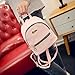 Cinidy Women's New Backpack Travel Handbag School Rucksack (Pink)
