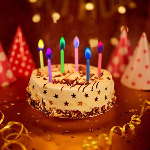 Birthday Cake Candles Happy Birthday Candles Fun Colorful Candles