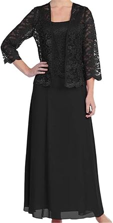 black mother of the bride dresses with jackets