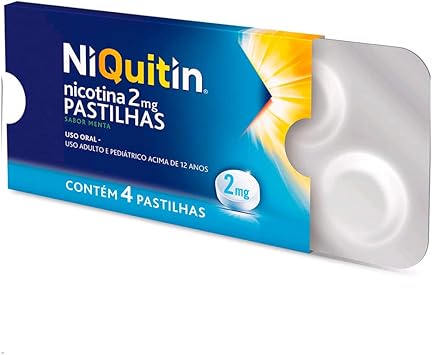 Niquitin 2mg com 4 Pastilhas 