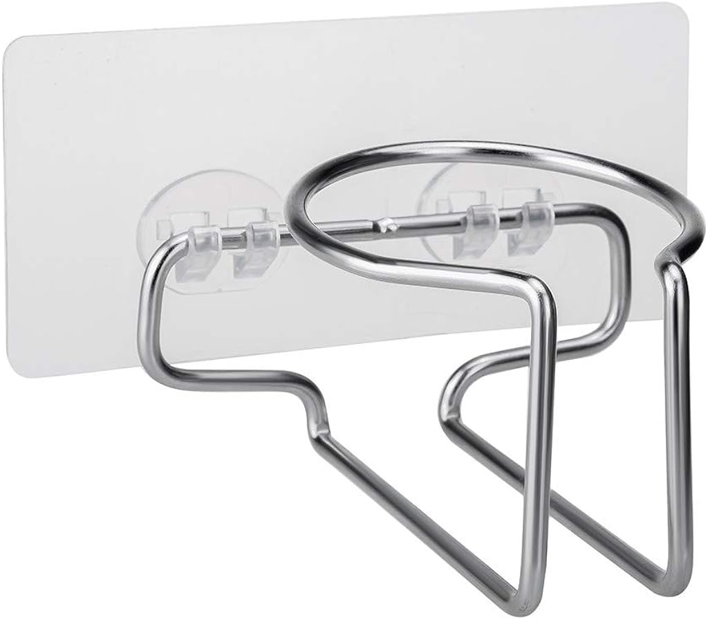 Bath & Shower Cup Holder Caddy Wine Cup Holder Beverage Rack Cans Shelf Home Decor for Easter