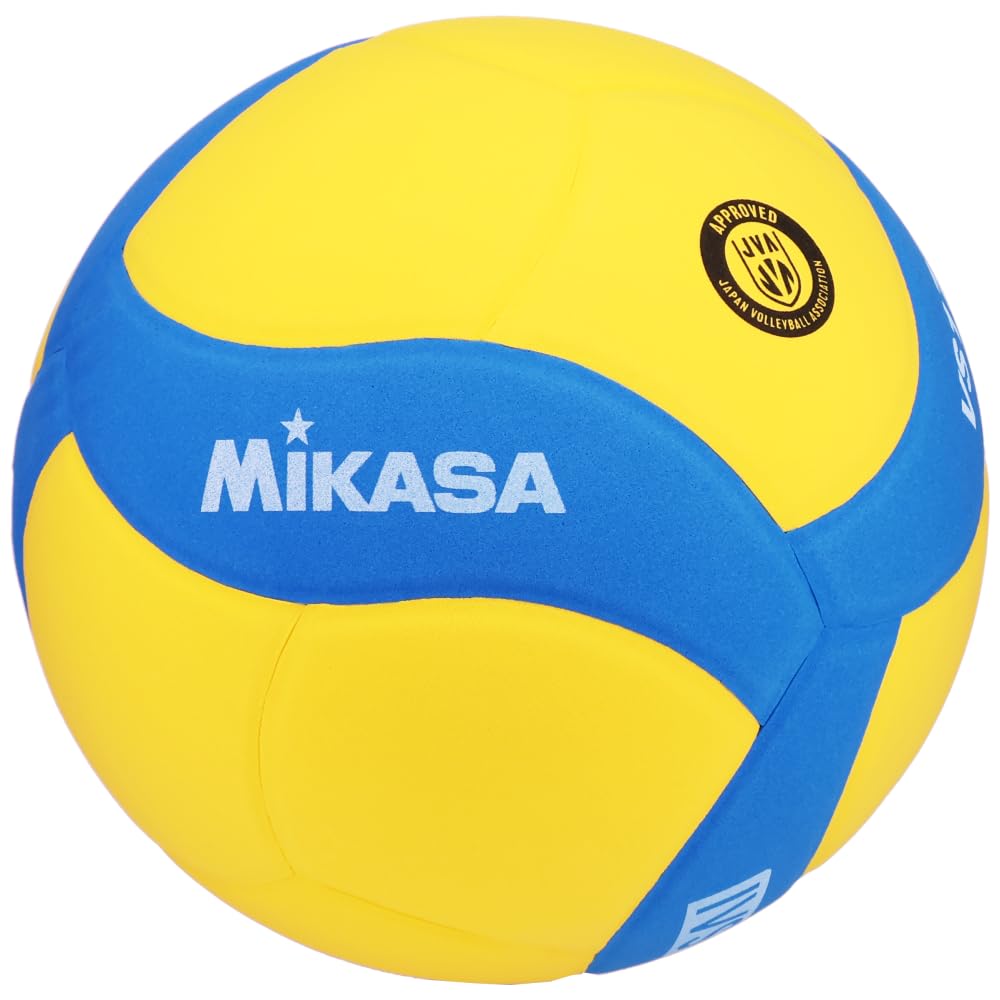 Mikasa VS170W FIVB Kids Ball VS170W-Y-B, Unisex Volleyballs, Yellow, 5 EU