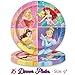 Disney Princess Party Supplies, Serves 16 - Dinner Plates, Dessert Plates, Napkins, Tablecloth, Cups, Balloons, Birthday Banner, Stickers - Full Tableware, Decorations, Favors